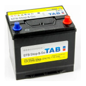 Аккумулятор TAB EFB Stop&Go 65/650 D23L обр. пол.