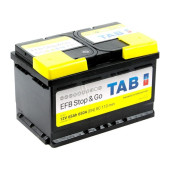 Аккумулятор TAB EFB STOP&GO 65ач 650а обр. пол.