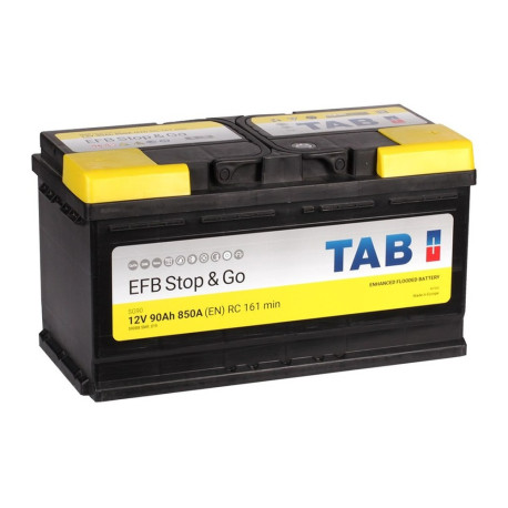 Аккумулятор TAB EFB Stop&Go 90ач 850а обр. пол.