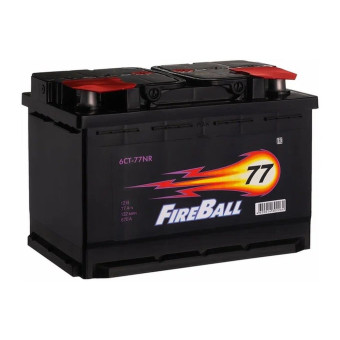 Аккумулятор FIRE BALL 77ач 670а обр. пол.