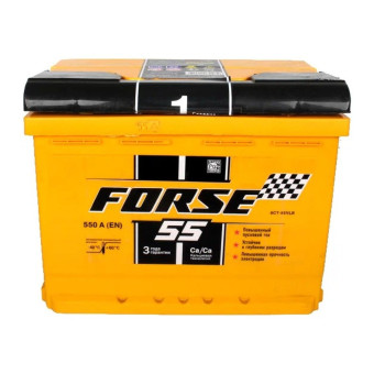 Аккумулятор FORSE 55ач 550а обр. пол.
