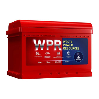 Аккумулятор WPR PREMIUM 60ач 640а обр. пол.