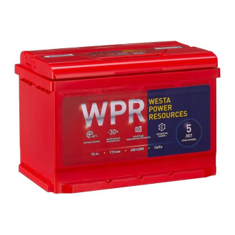 Аккумулятор WPR 70ач 680а прям. пол.