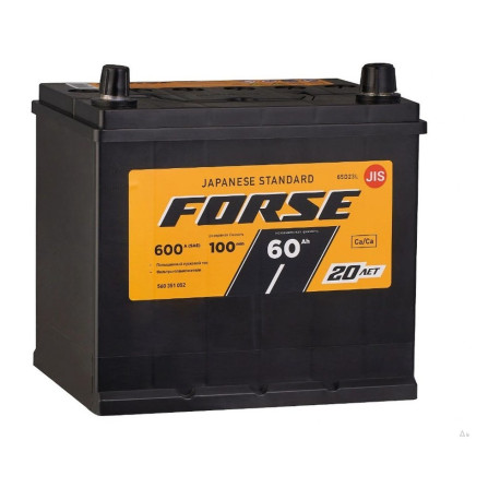 Аккумулятор FORSE Asia 60/550 D23L обр. пол.