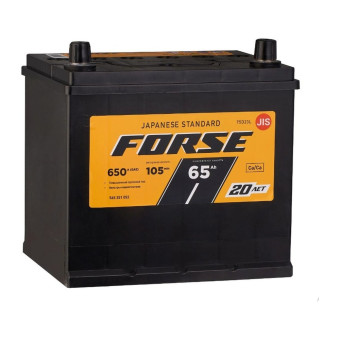 Аккумулятор FORSE Asia 65/650 D23 обр. пол.