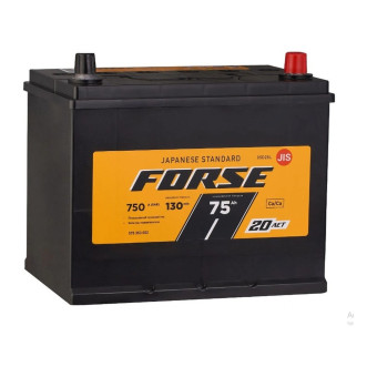 Аккумулятор FORSE Asia 75/720 D26L обр. пол.