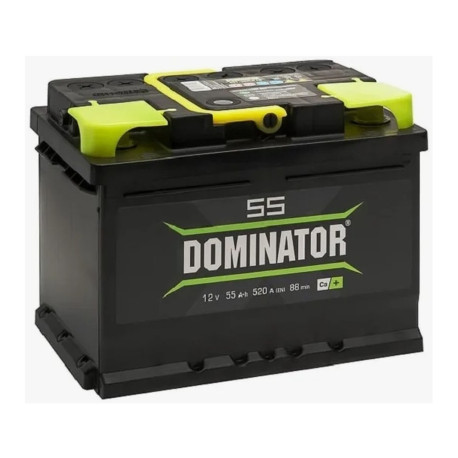 Аккумулятор DOMINATOR 55ач 510а обр. пол.