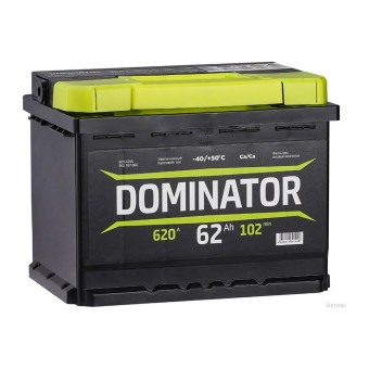 Аккумулятор DOMINATOR 62ач 620а обр. пол.