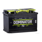 Аккумулятор DOMINATOR 75ач 750а обр. пол.