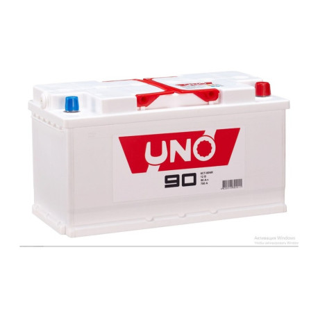 Аккумулятор UNO 90ач 780а обр. пол.