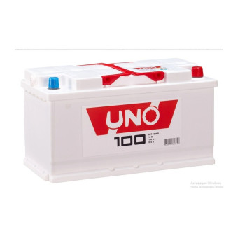 Аккумулятор UNO 100ач 810а обр. пол.