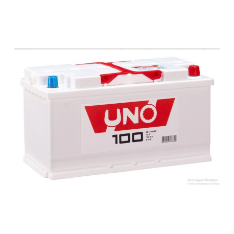 Аккумулятор UNO 100ач 810а обр. пол.