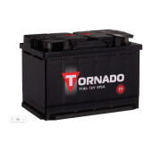 Аккумулятор TORNADO 77ач 670а прям. пол.