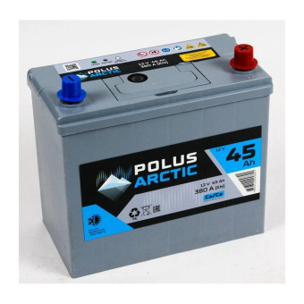 Аккумулятор POLUS ARCTIC 55/450 55B24L обр. пол.