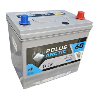 Аккумулятор POLUS ARCTIC 60/560 60D23L обр. пол.