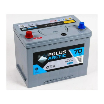 Аккумулятор POLUS ARCTIC 70/630 70D26R прям. пол.