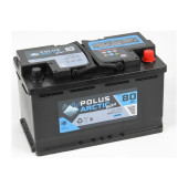 Аккумулятор POLUS ARCTIC AGM 80ач 800а обр. пол.