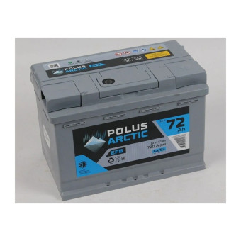 Аккумулятор POLUS ARCTIC EFB 72ач 720а обр. пол.