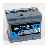 Аккумулятор POLUS ARCTIC EFB 63ач 620а обр. пол.