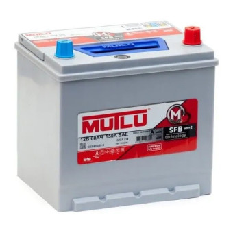 Аккумулятор MUTLU SFB JIS 60/520 D23L обр. пол.