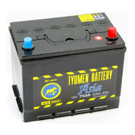 Аккумулятор Тюмень Asia 75/630 D26L обр. пол.