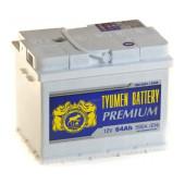 Аккумулятор Тюмень PREMIUM 64ач 620а обр. пол.