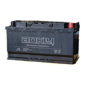 Аккумулятор AOKLY DIN 100ач 900а обр. пол.