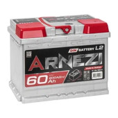 Аккумулятор ARNEZI DIN SMF 60ач 600а обр. пол.