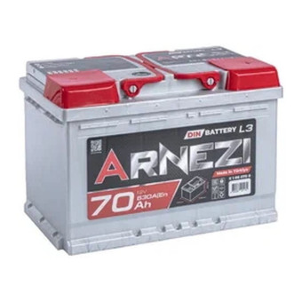 Аккумулятор ARNEZI DIN SMF 70ач 630а обр. пол.