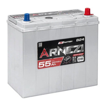 Аккумулятор ARNEZI JIS SMF 55/480 B24L обр. пол.