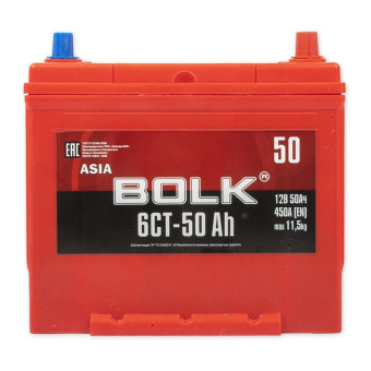 Аккумулятор BOLK ASIA 50/540 B24L обр. пол.