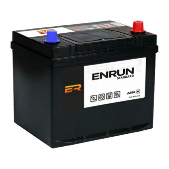 Аккумулятор ENRUN JIS TOP 80/740 D26L обр. пол.