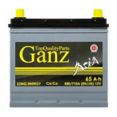 Аккумулятор GANZ ASIA 65/580 D23 обр. пол.