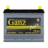 Аккумулятор GANZ ASIA 75/640 D26 прям. пол.