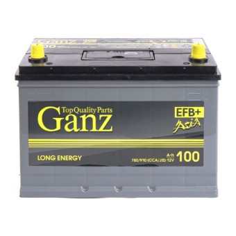 Аккумулятор GANZ ASIA EFB 100/780 D31 обр. пол.