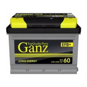 Аккумулятор GANZ EFB 60ач 610а обр. пол.