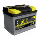 Аккумулятор GANZ EFB 77ач 750а прям. пол.