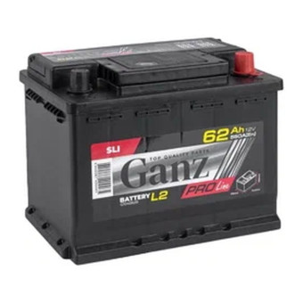 Аккумулятор GANZ PRO-Line DIN 62ач 550а обр. пол.