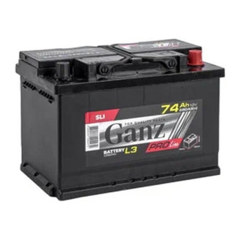 Аккумулятор GANZ PRO-Line DIN 74ач 690а обр. пол.