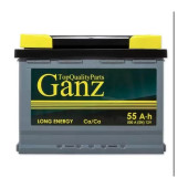 Аккумулятор GANZ Standart 55/500 D23 обр. пол.