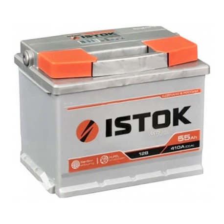 Аккумулятор ISTOK 55ач 480а обр. пол.