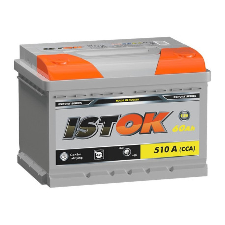 Аккумулятор ISTOK 60ач 510а обр. пол.