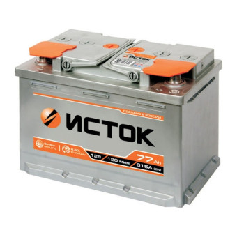 Аккумулятор ISTOK 77ач 610а обр. пол.