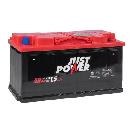 Аккумулятор JUST POWER 90ач 700а обр. пол.