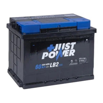 Аккумулятор JUST POWER+ 60ач 520а обр. пол.