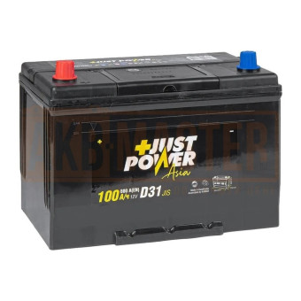 Аккумулятор JUST POWER+ ASIA 100/800 D31 прям. пол.