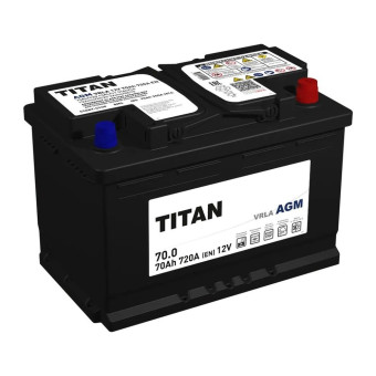 Аккумулятор TITAN STANDART 75ач 650а обр. пол.