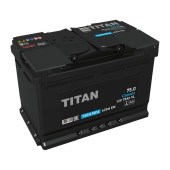 Аккумулятор TITAN 75ач 650а обр. пол.