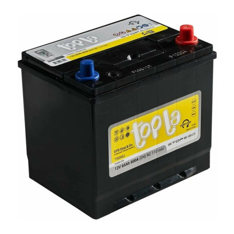 Аккумулятор TOPLA Top JIS 65/650 D23L обр. пол.