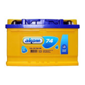 Аккумулятор АКОМ LB 74ач 700а обр. пол.